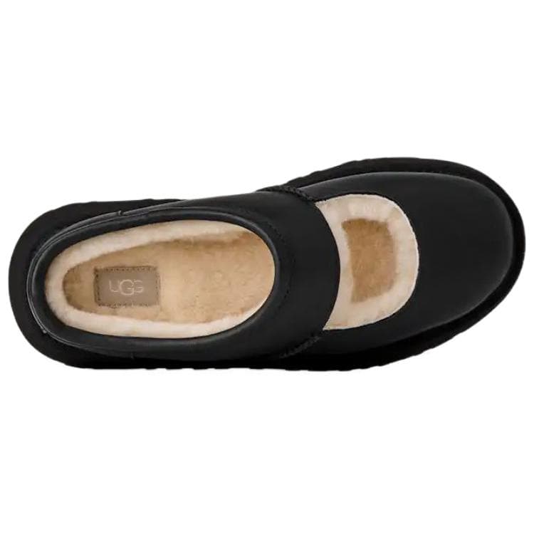 Сандалии UGG Bea Mary Jane ЭВА Устойчивые к истиранию Закрытые тапочки Женские Черные - изображение 5