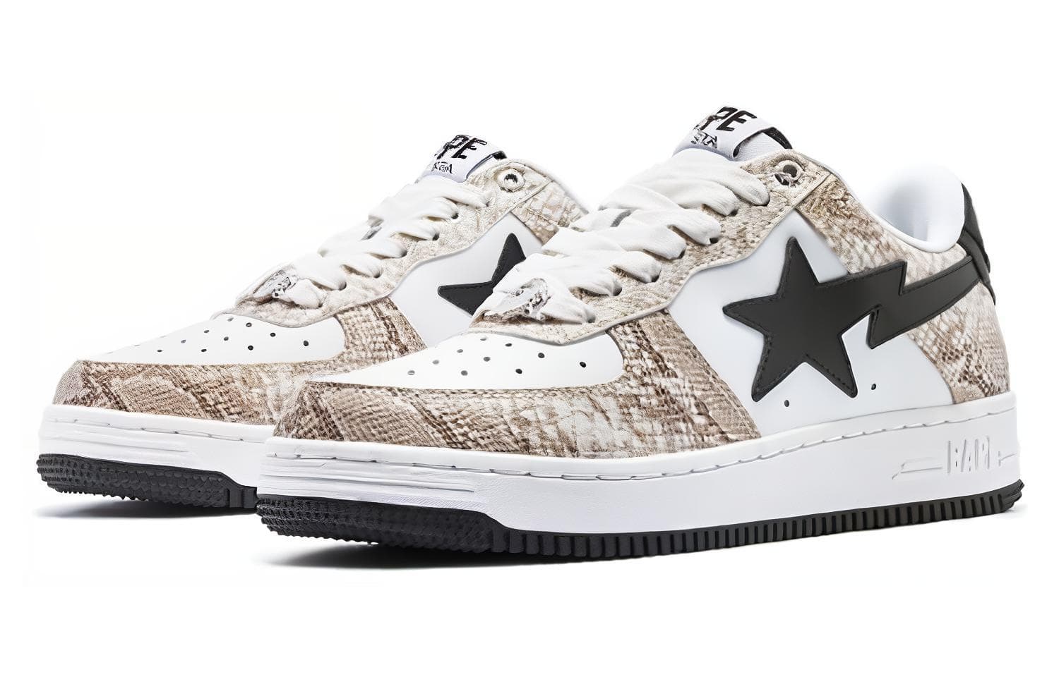 Кроссовки A BATHING APE STA Low Beige - изображение 3