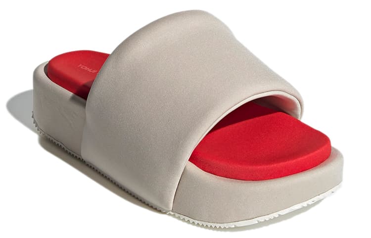 Сандалии Y-3 Slide Grey Red - изображение 3