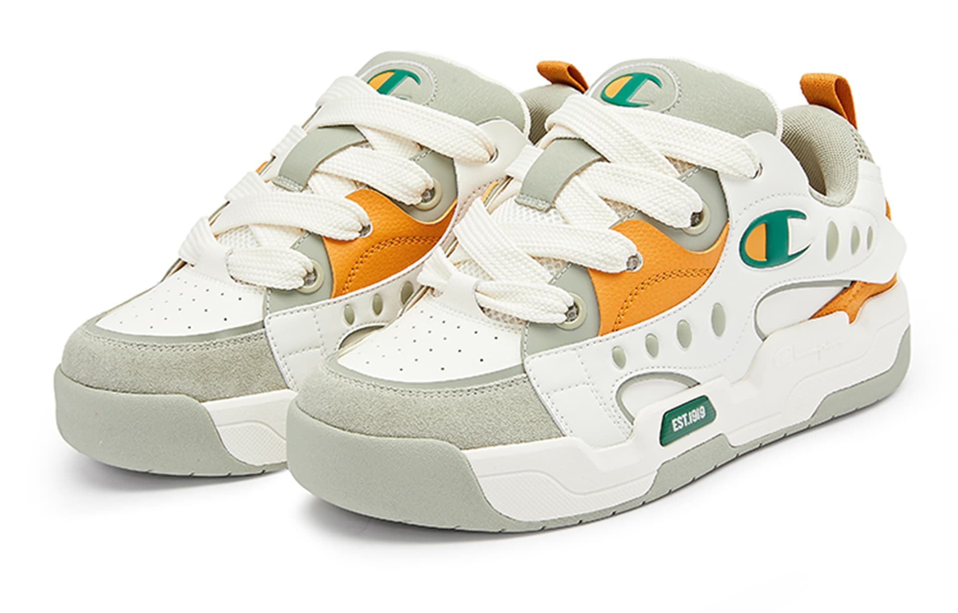 Кроссовки Champion Essentials Low Top Sneakers Light Green - изображение 3