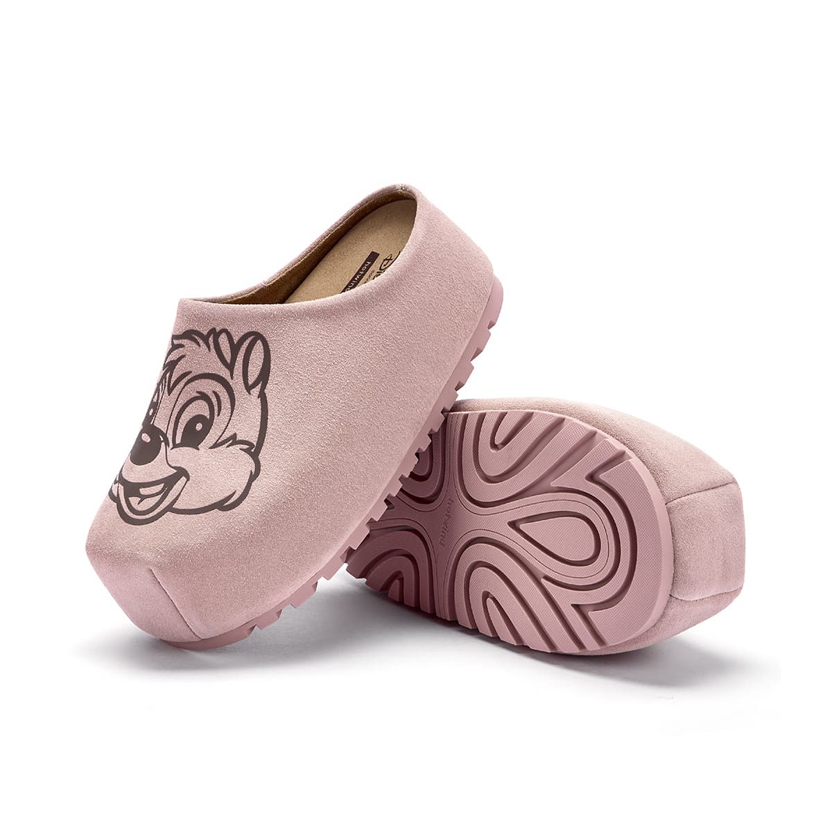 Сандалии Disney x Hotwind Chip 'N Dale Collection Резиновая подошва Устойчивая к истиранию Домашние тапочки Женские - изображение 4