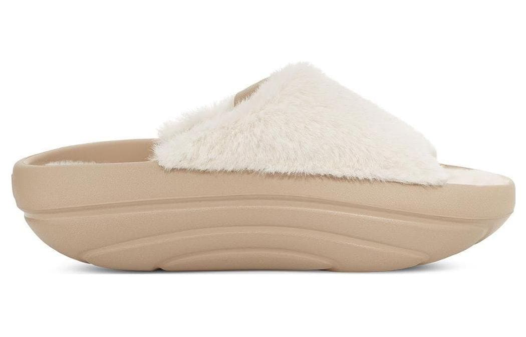 Сандалии UGG Suede Slide Sandals Cream - изображение 2