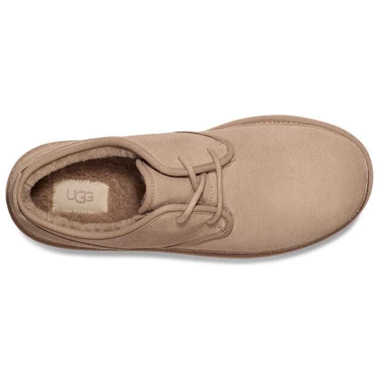 Кроссовки UGG Спилок Коровья Кожа Низкий Верх Повседневная Обувь Мужская Дюна - изображение 5