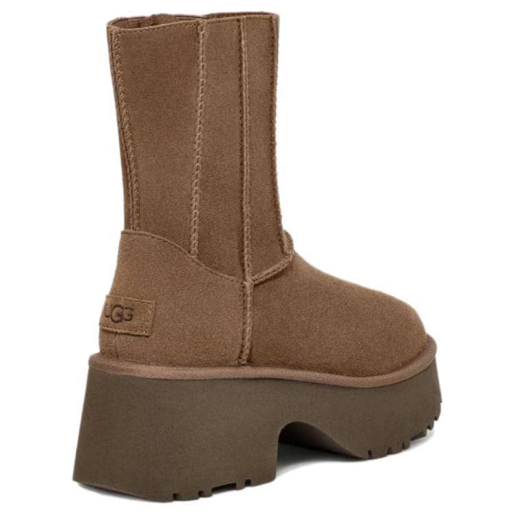 Ботинки зимние UGG Устойчивый к истиранию с амортизацией с флисовой подкладкой удобный минималистский сноубутсы средней длины - изображение 5