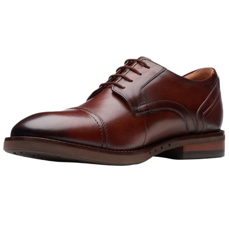 Clarks Un Hugh Cap Туфли Мужские Коричневые - изображение 3