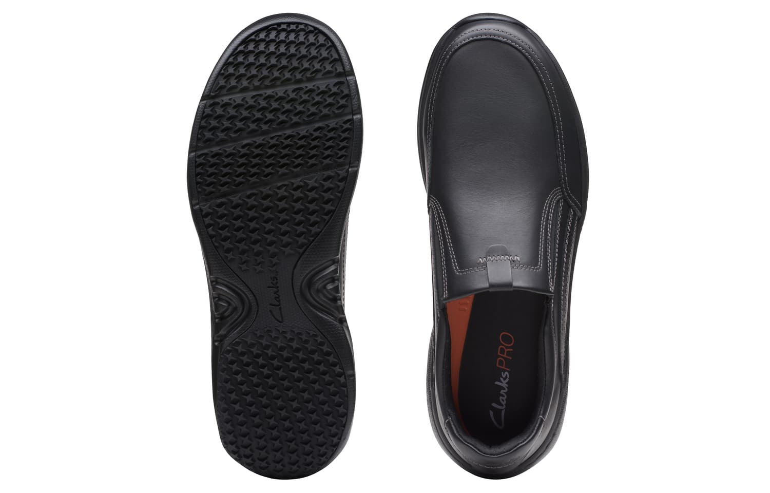 Clarks Artisan Collection Коровья кожа Повседневная обувь Мужская Черная - изображение 4