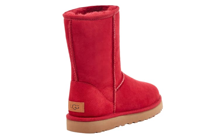 Ботинки зимние UGG Classic Short Red - изображение 5