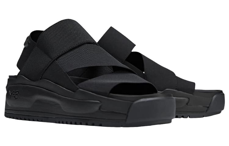 Сандалии с ремешком Y-3 Rivalry Sandal Black - изображение 3