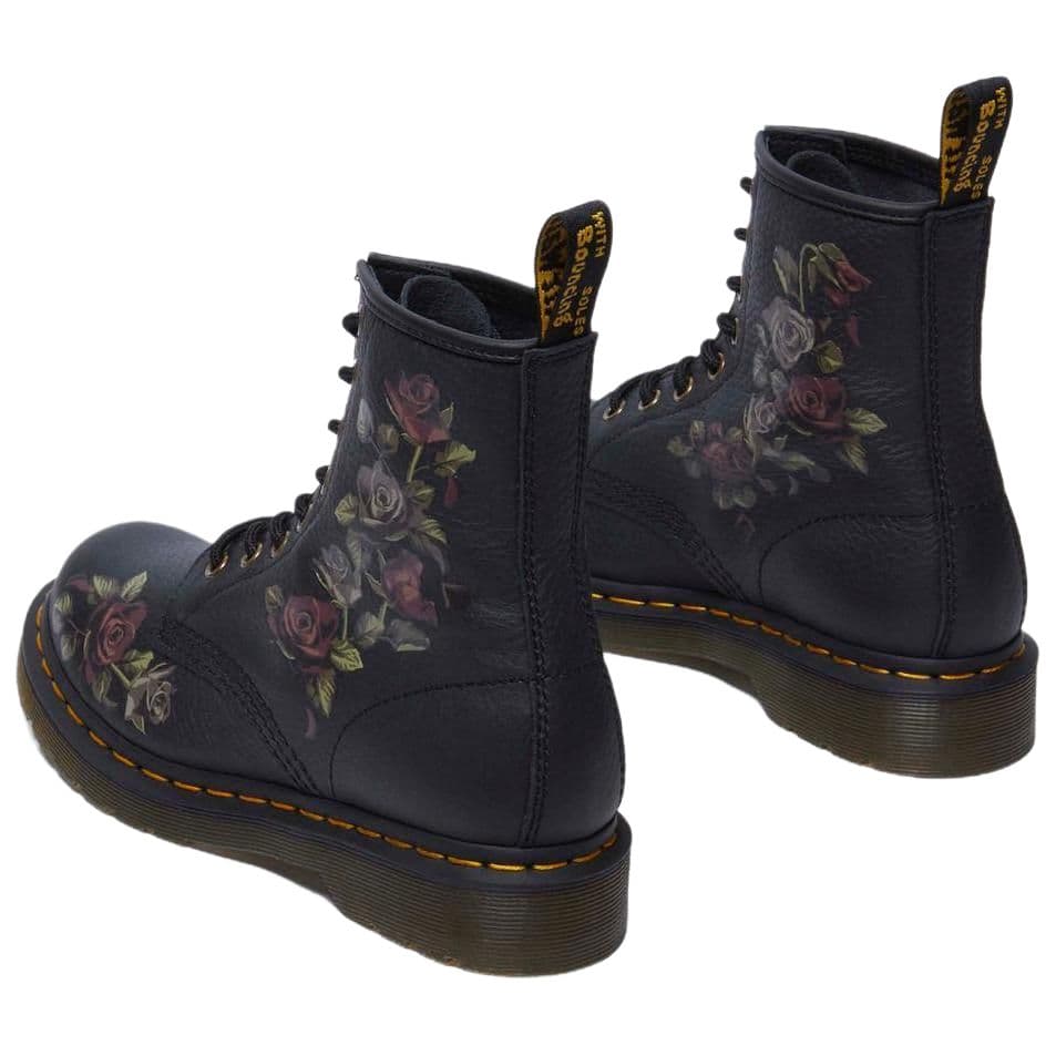 Ботинки Dr.Martens 1460 Кожаные Короткие Армейские Ботинки Женские Черные - изображение 5