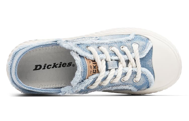 Кеды Dickies Low Top Canvas Унисекс Выстиранный Синий - изображение 3