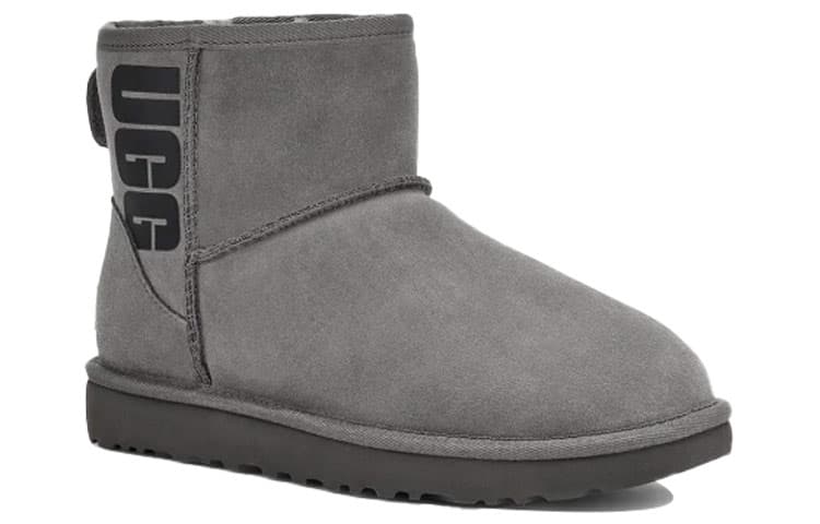 Ботинки зимние UGG Classic Mini Grey - изображение 3