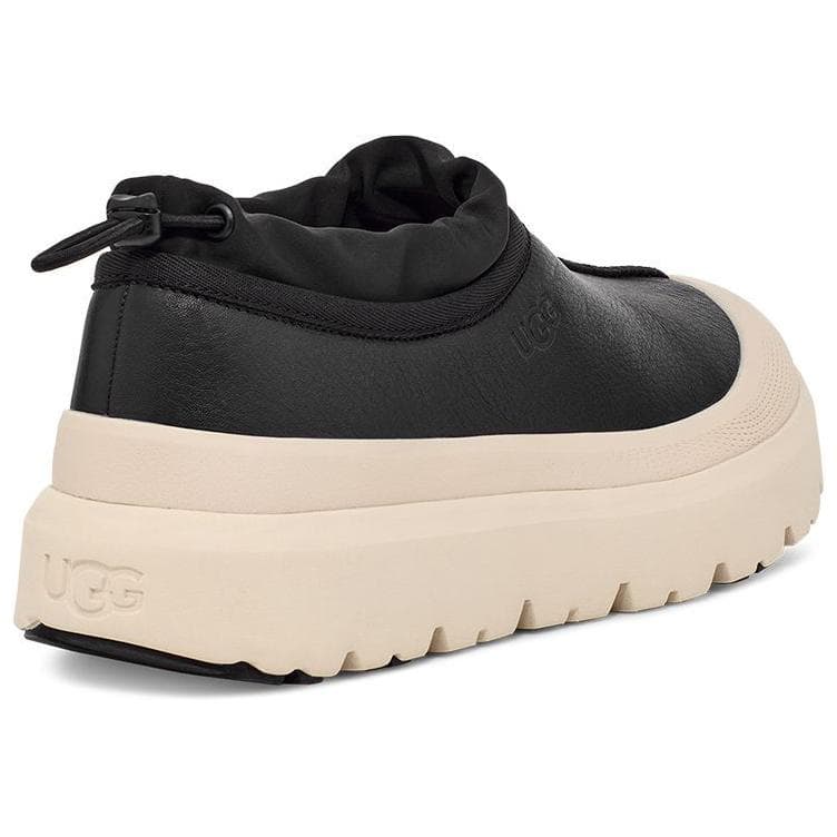 Кроссовки UGG Текстиль Коровья кожа противоскользящий и водонепроницаемый низкий верх повседневная обувь мужская черный белый - изображение 4