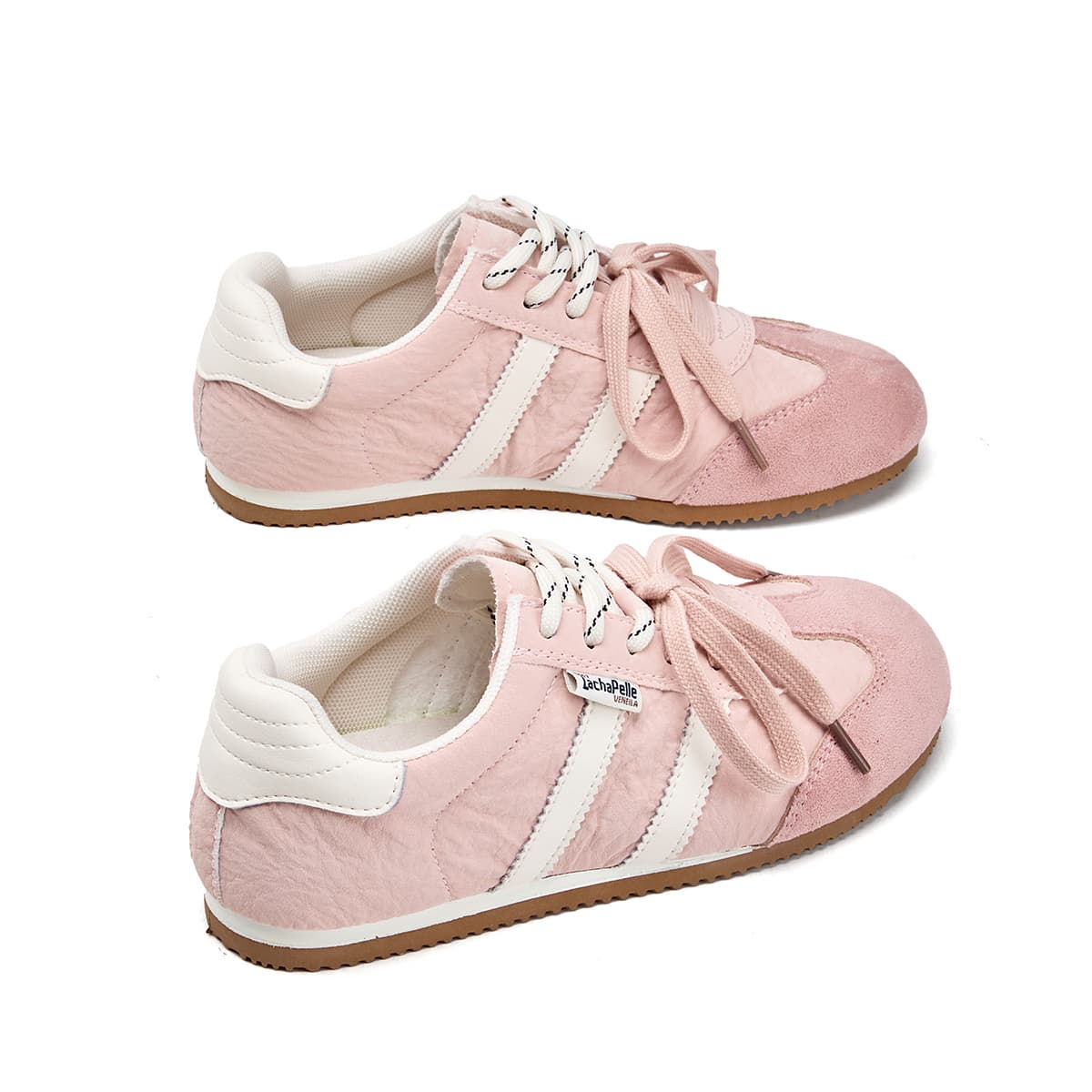 Кроссовки La Chapelle Casual Низкий Топ Розовый Женский - изображение 4