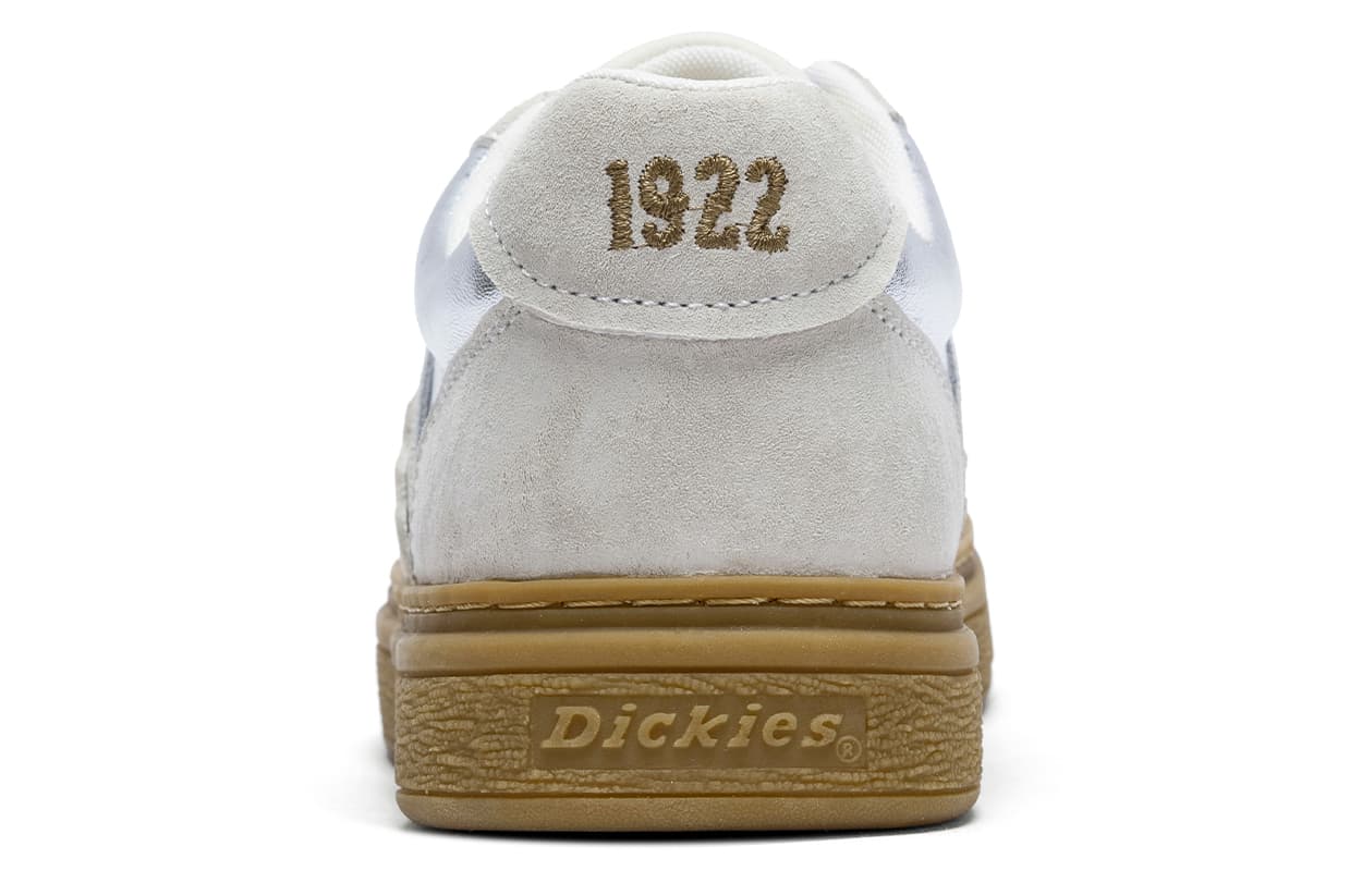 Кроссовки Dickies Низкие Кроссовки для Скейтбординга Женские Бежевые Серебряные - изображение 4