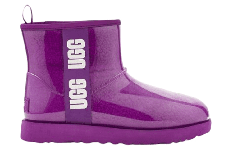 Ботинки зимние UGG Classic Clear Mini Sky Purple - изображение 2