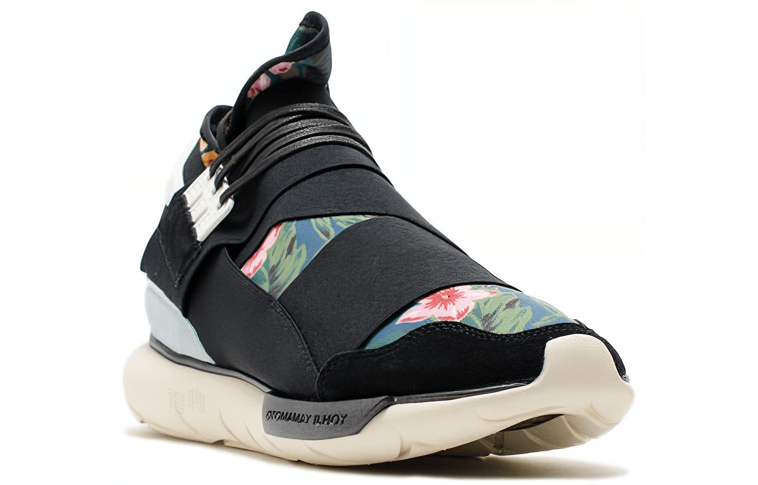 Кроссовки Y-3 Qasa Hi Floral Black - изображение 2