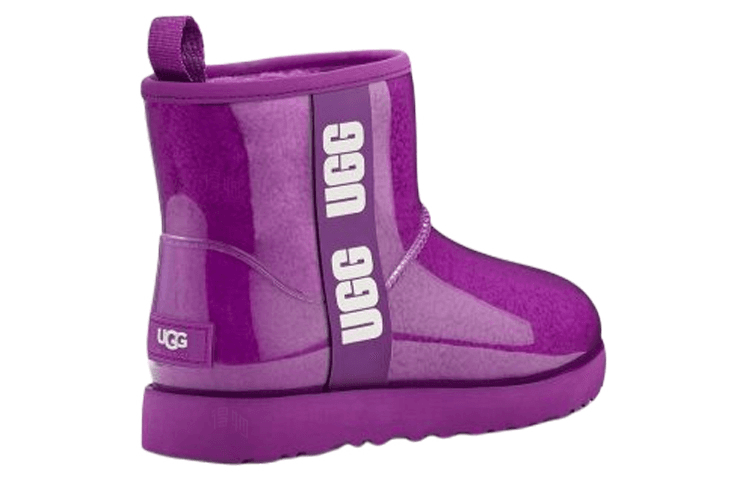 Ботинки зимние UGG Classic Clear Mini Sky Purple - изображение 4