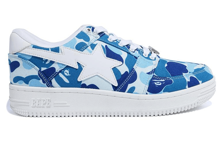 Кроссовки A BATHING APE ABC Camo Bape Sta Low Blue - изображение 2
