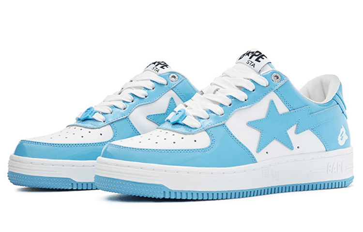 Кроссовки A BATHING APE STA White Blue - изображение 2