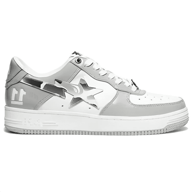 Кроссовки A BATHING APE STA Grey White - изображение 2