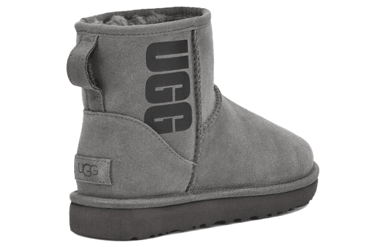 Ботинки зимние UGG Classic Mini Grey - изображение 4
