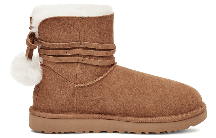 Ботинки зимние UGG Mini Bailey Bow Pom - изображение 2