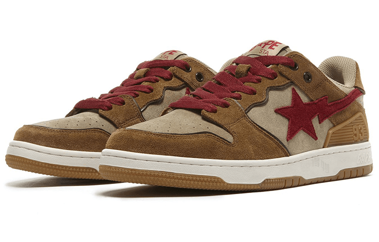 Кроссовки A BATHING APE SK8 Sta Brown - изображение 3