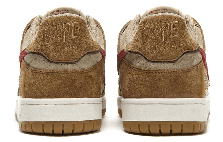 Кроссовки A BATHING APE SK8 Sta Brown - изображение 4