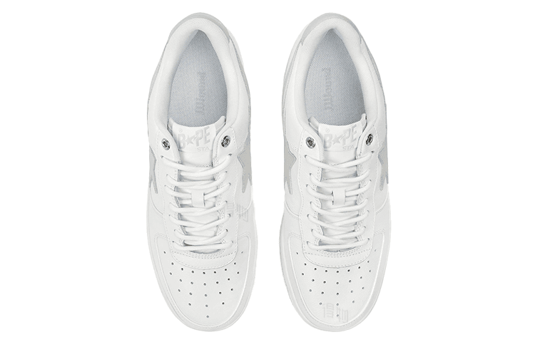 Кроссовки JJJJound x A BATHING APE STA White Grey - изображение 3