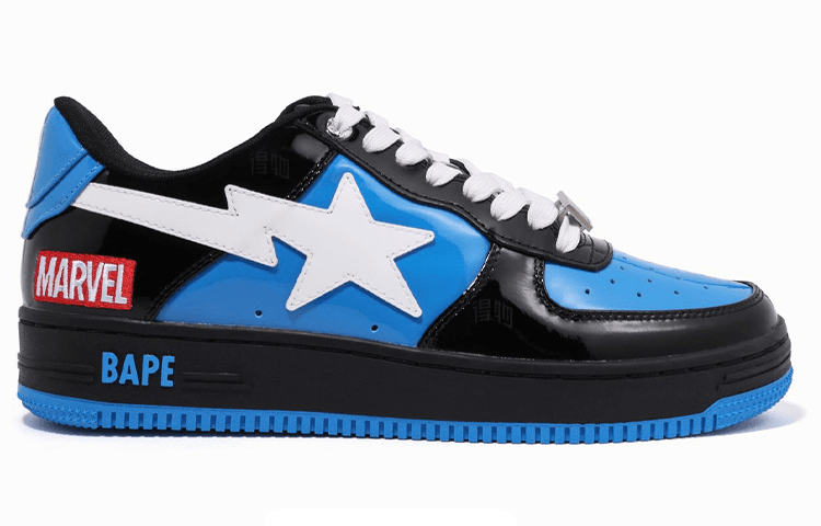 Кроссовки MARVEL x A BATHING APE STA Venom - изображение 2