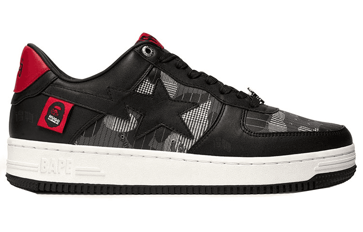 Кроссовки HUGO BOSS x A BATHING APE STA Black - изображение 2