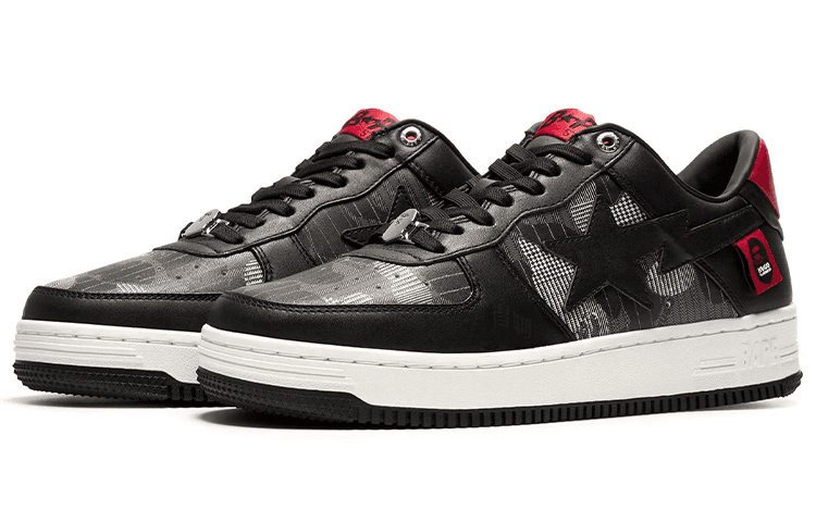 Кроссовки HUGO BOSS x A BATHING APE STA Black - изображение 3