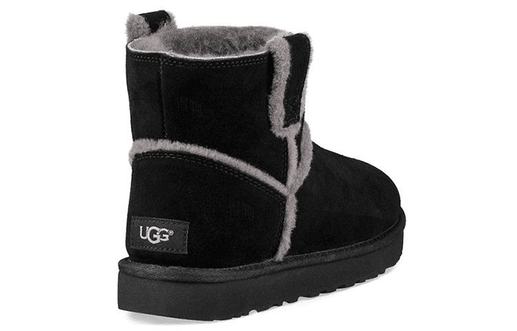 Ботинки зимние UGG Classic Mini Black - изображение 3