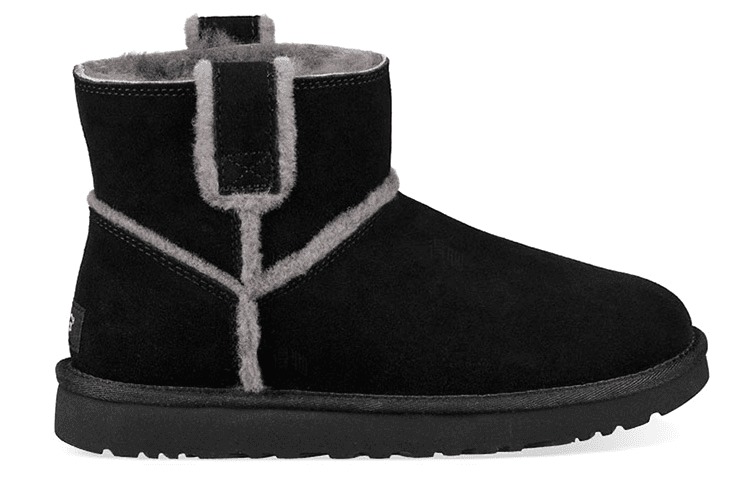Ботинки зимние UGG Classic Mini Black - изображение 2