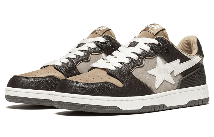 Кроссовки A BATHING APE SK8 Sta Brown - изображение 2