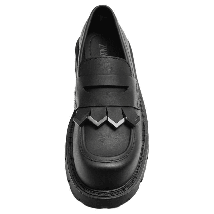 Лоферы ZARA Loafers Black - изображение 4