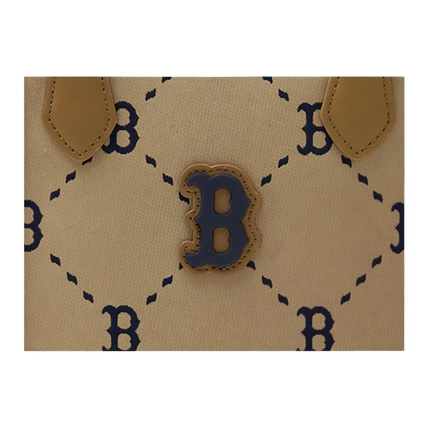 Сумка MLB Diamond Monogram Boston Red Sox Полиэстеровая сумка через плечо мини-сумка для женщин коричневый - изображение 9