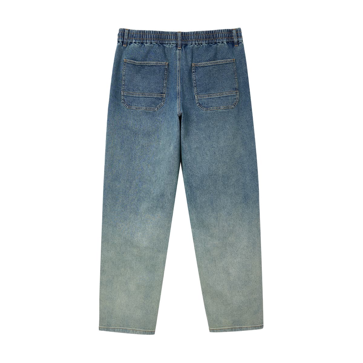 Штаны JACK&JONES Джинсы мужские модные универсальные с боковыми карманами и шнурком - изображение 2