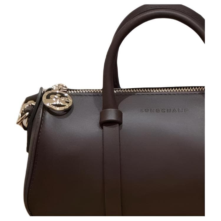 Сумка LONGCHAMP Daylong Телячья кожа Одно плечо Сумка Средний Женский Темно-коричневый - изображение 3
