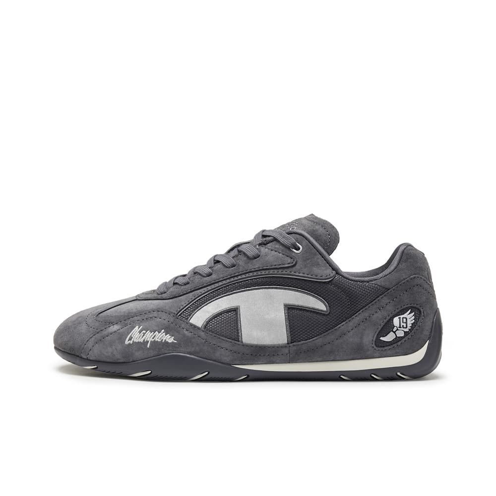 Кроссовки для бега Champion Low Top Беговые кроссовки Мужские Turbulence Серый Серебряный Белый - изображение 1