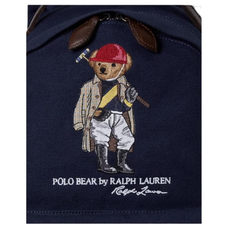 Рюкзак Polo Ralph Lauren Polo Bear Хлопковое волокно Рюкзак Мужской Новый Порт Морские - изображение 5