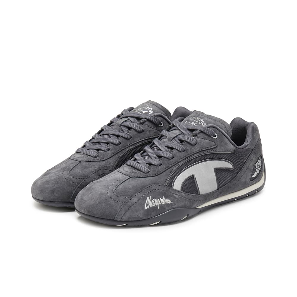 Кроссовки для бега Champion Low Top Беговые кроссовки Мужские Turbulence Серый Серебряный Белый - изображение 3