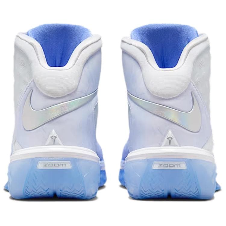 Кроссовки для баскетбола Nike Zoom Kobe 3 Баскетбольные кроссовки Унисекс Белый и синий цвет - изображение 5