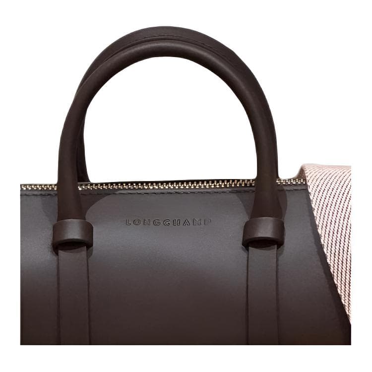Сумка LONGCHAMP Daylong Телячья кожа Одно плечо Сумка Средний Женский Темно-коричневый - изображение 2