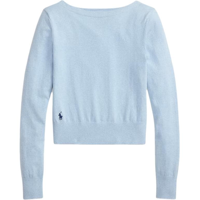 Кофта Polo Ralph Lauren Трикотаж Облегающий крой Женский Фотиния Синий - изображение 1