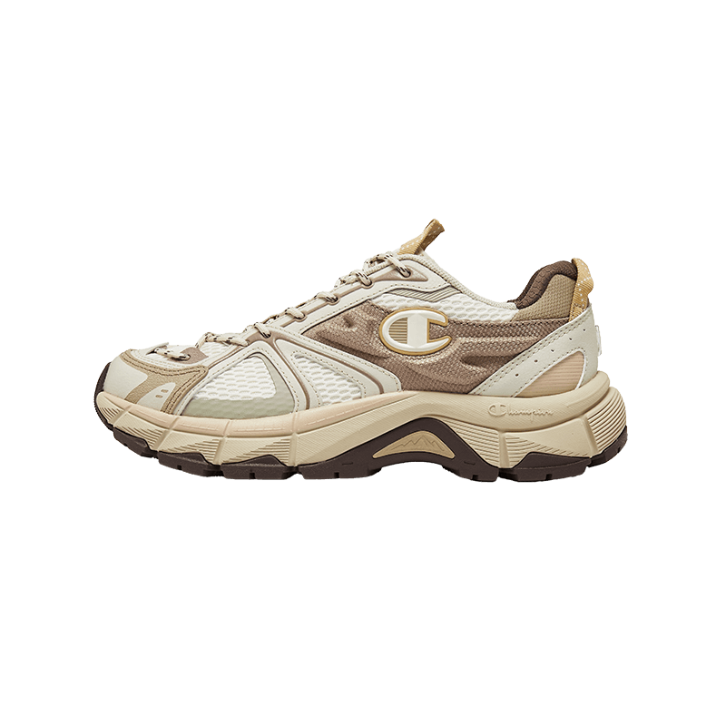 Кроссовки для бега Champion Low Top Беговые кроссовки Женские Молочно-белый Пемзовый серый - изображение 1