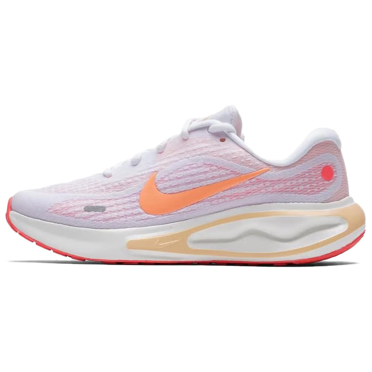 Кроссовки для бега NIKE Journey Run Удобный And Lightweight Breathable Low Топ Городская коммутация Беговые кроссовки Женские Розовый - изображение 1