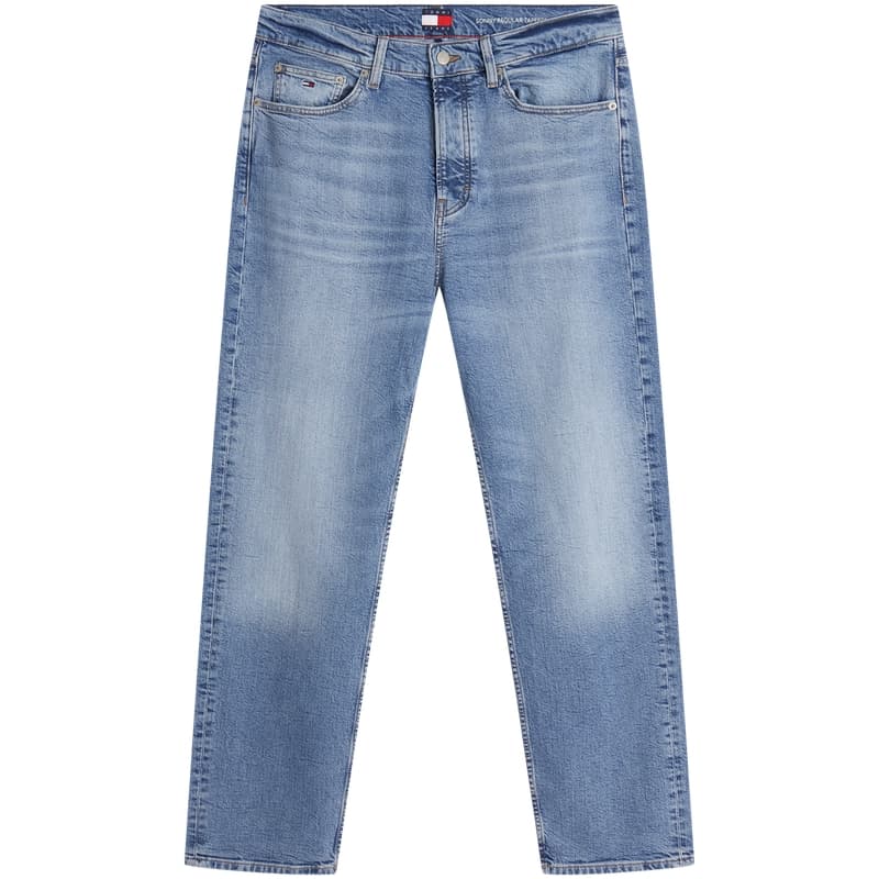 Штаны Tommy Hilfiger Джинсовый Синий 1AB Мужские Джинсы - изображение 1