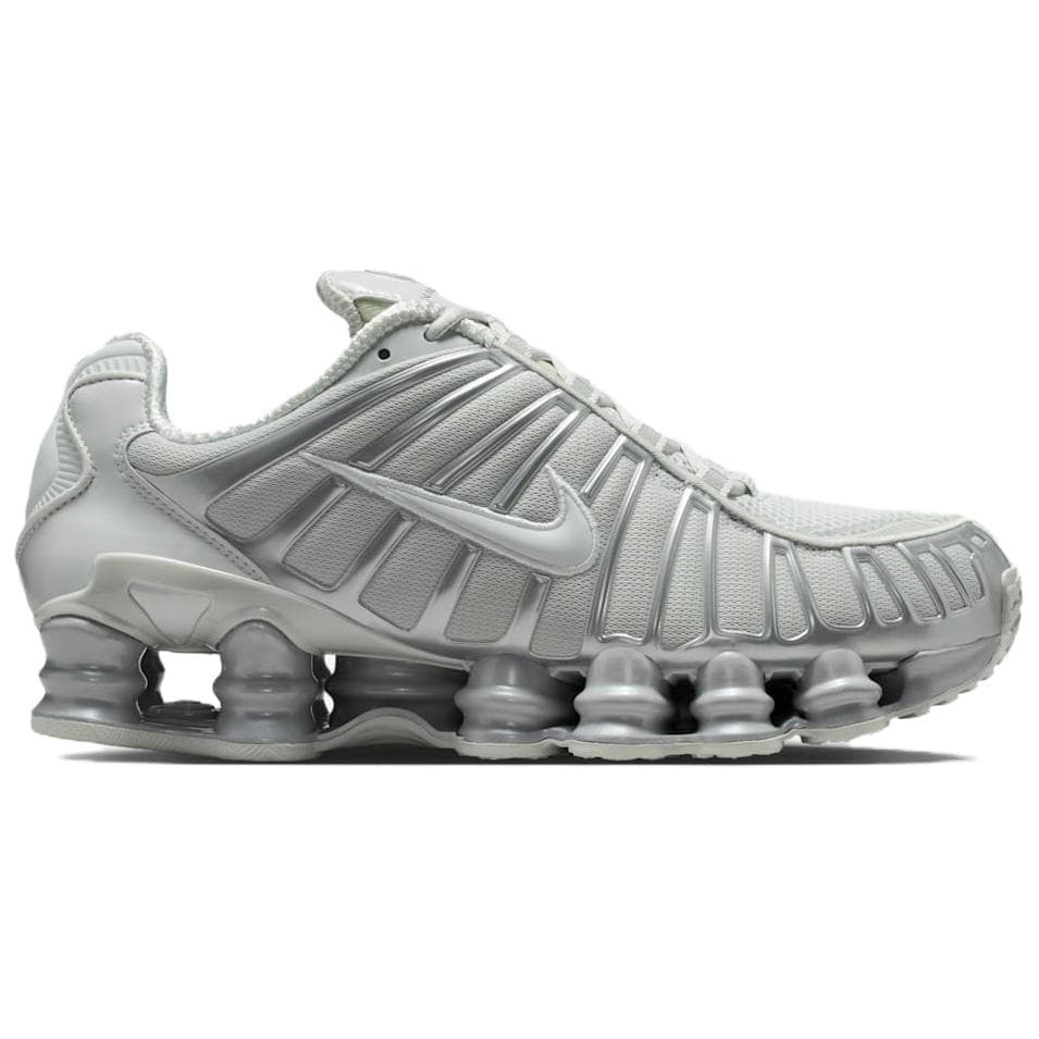 Кроссовки NIKE Shox TL Повседневная обувь Women's Silver Серый - изображение 2