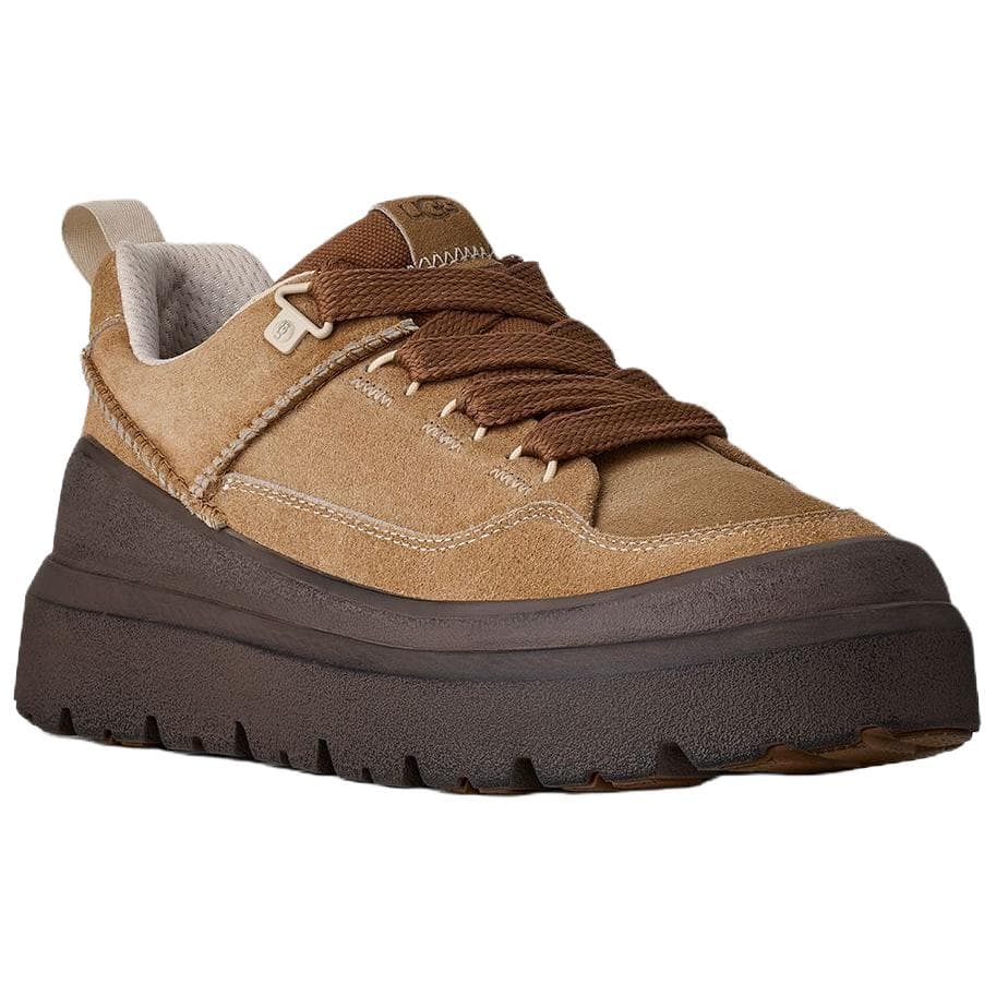 Кроссовки UGG Heritage Utility Коровья кожа Низкий верх Повседневная обувь Унисекс Каштановый - изображение 3